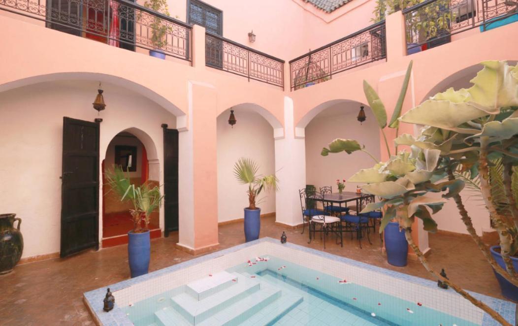 Riad Dar Lilas Marrakesh Exterior foto